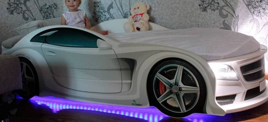 Детская кровать машина,машинка BMW,AUDI,MERSEDES+Доставка