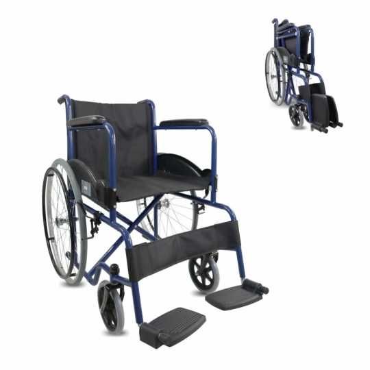 Cadeira de rodas Alcazaba, dobrável, roda grande