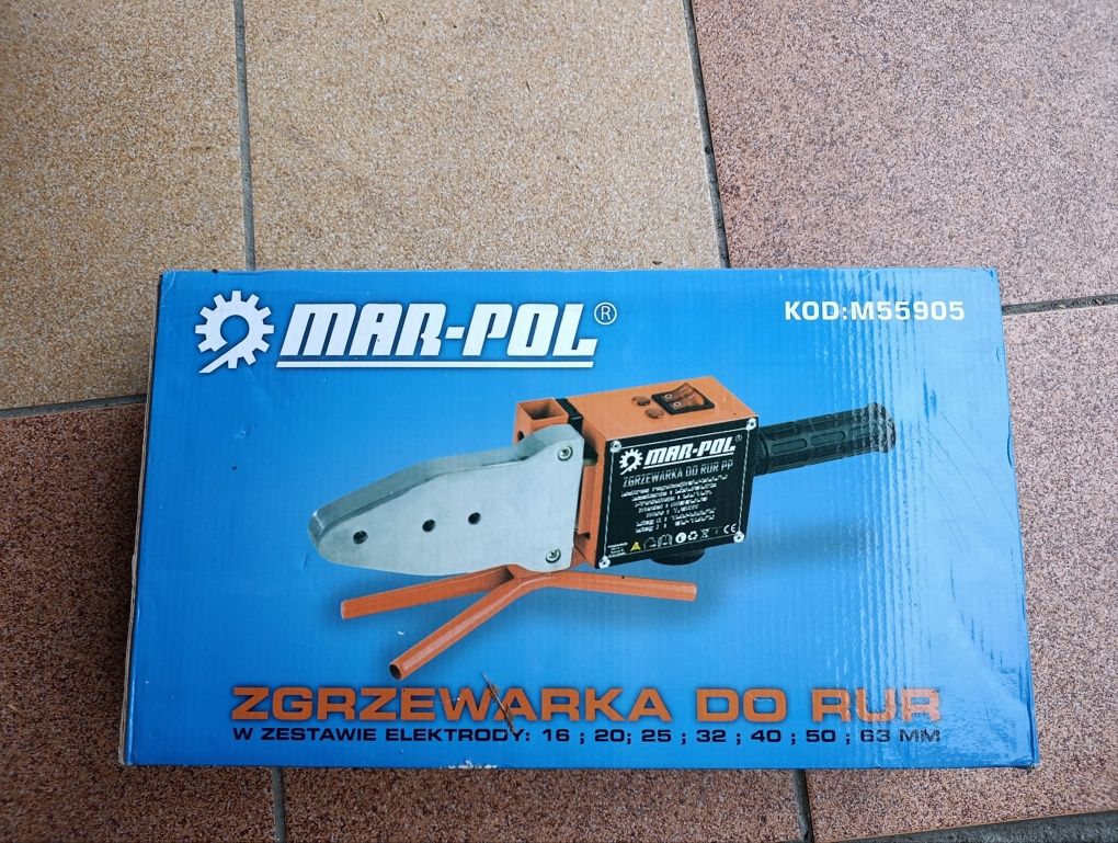 Zgrzewarka do rur pcv/pp