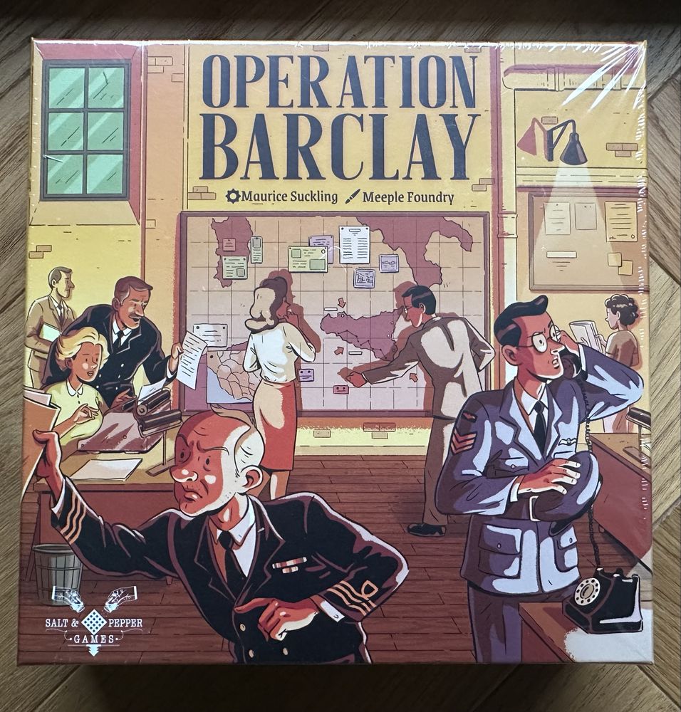 Operation Barclay - gra planszowa - nowa