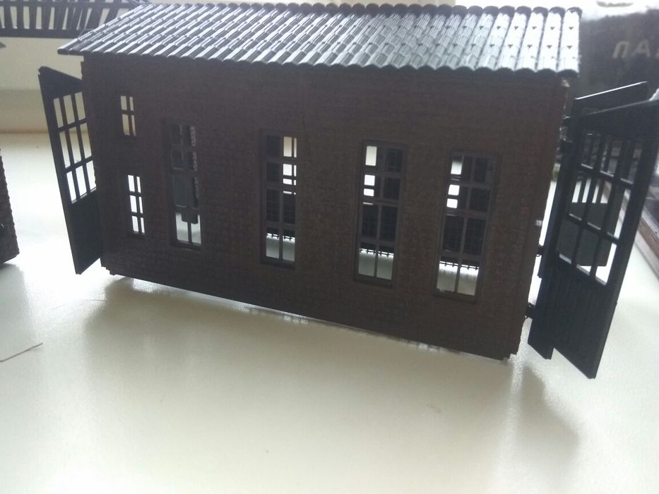 Модель депо(цеха) железной дороги