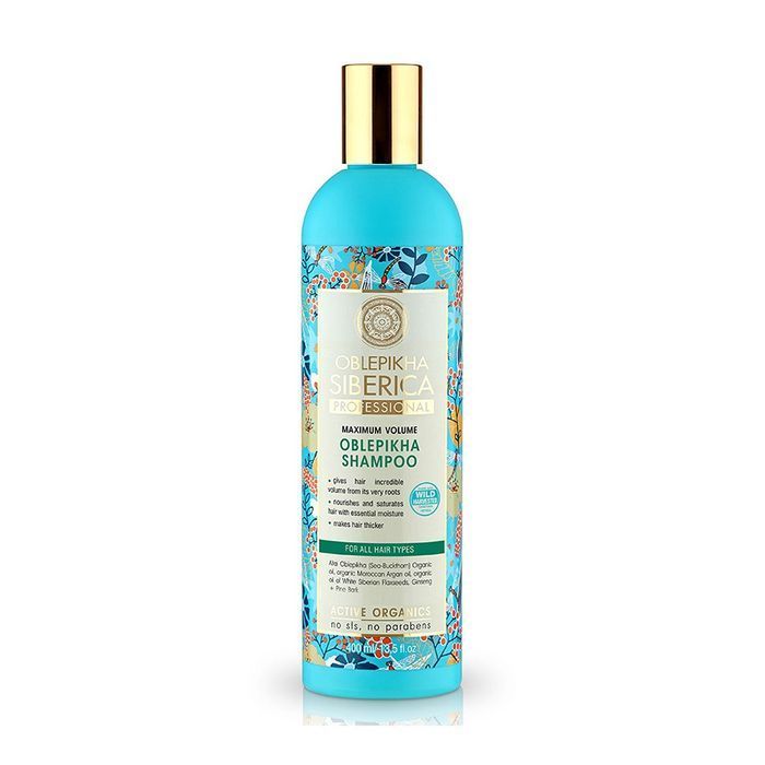 Natura Siberica rokitnikowy szampon zwiększający objętość włosów 400ml