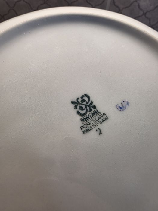 Serwis obiadowy porcelana Włocławek 12 osób