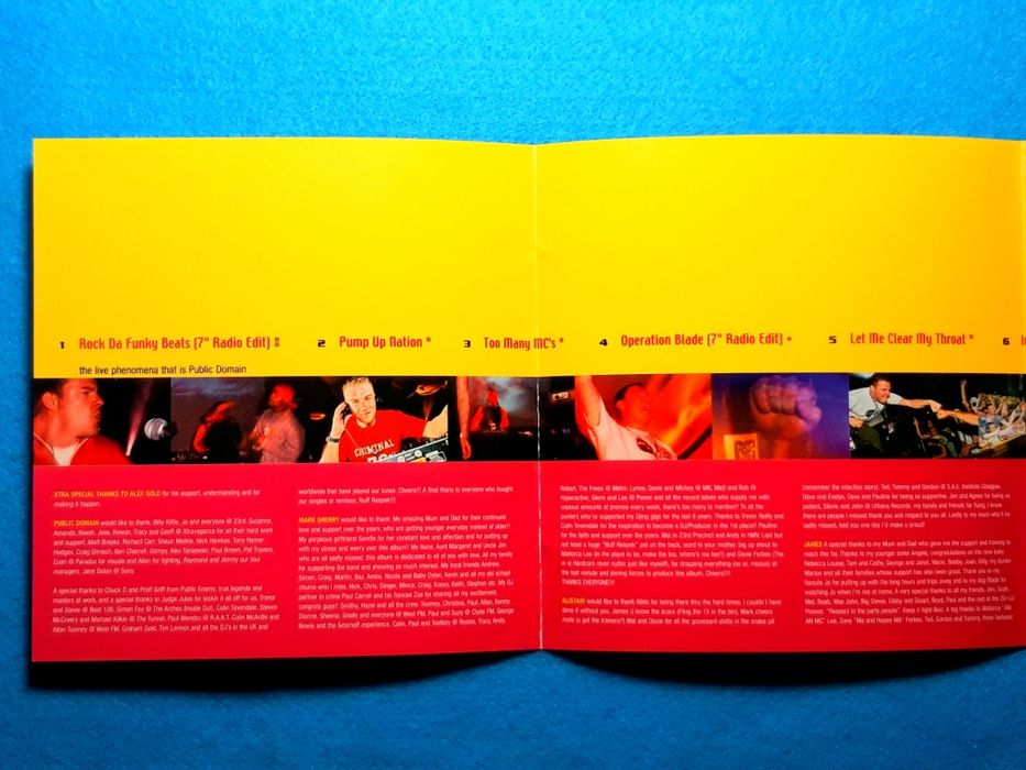 Public Domain ‎– Hard Hop Superstars (CD, 2002)