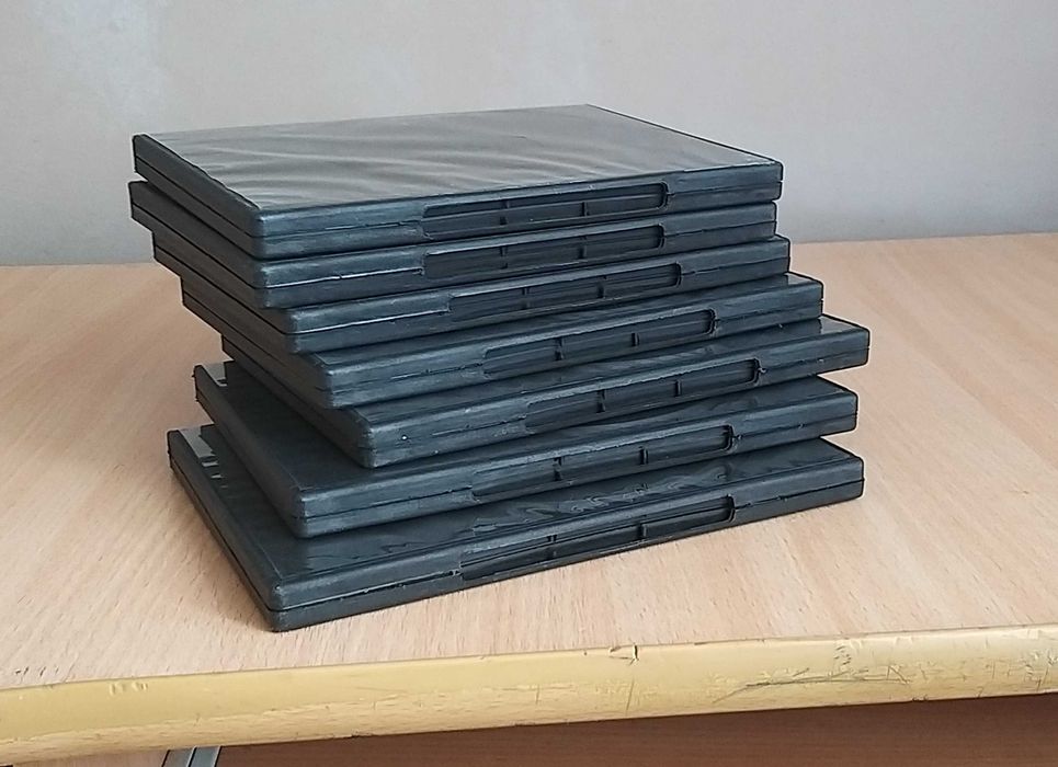 Pudełka na podwójne płyty DVD 27 szt. komplet