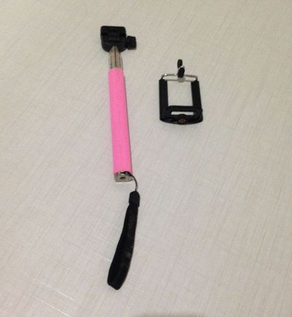 Mini Selfie Stick MUVIT "Rosa"