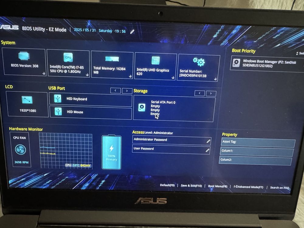 Ноутбук ASUS UX331UN / i7 / SSD 512GB / 16GB / Ідеальний стан!