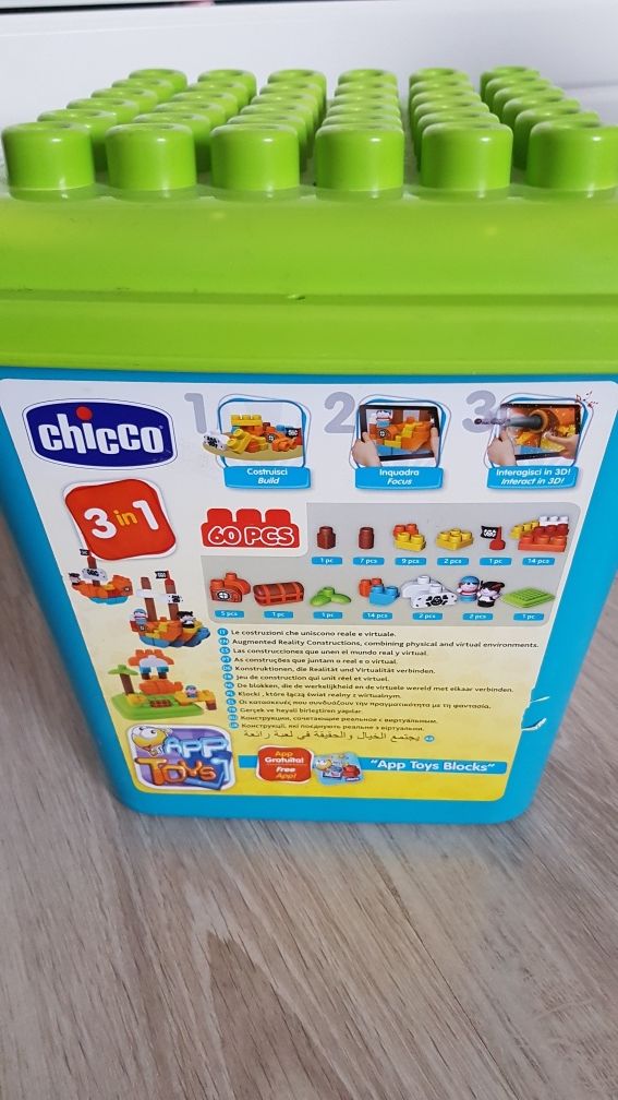 Chicco klocki 3 w 1