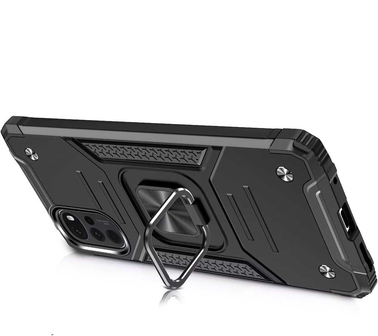 Nakładka Etui Pancerne do Motorola Moto G22 4G + Szkło Hartowane