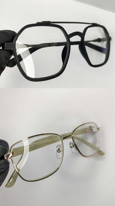 Очки Метал Скло / Полімер різні для читання та далі від +/- 0.5 до 50