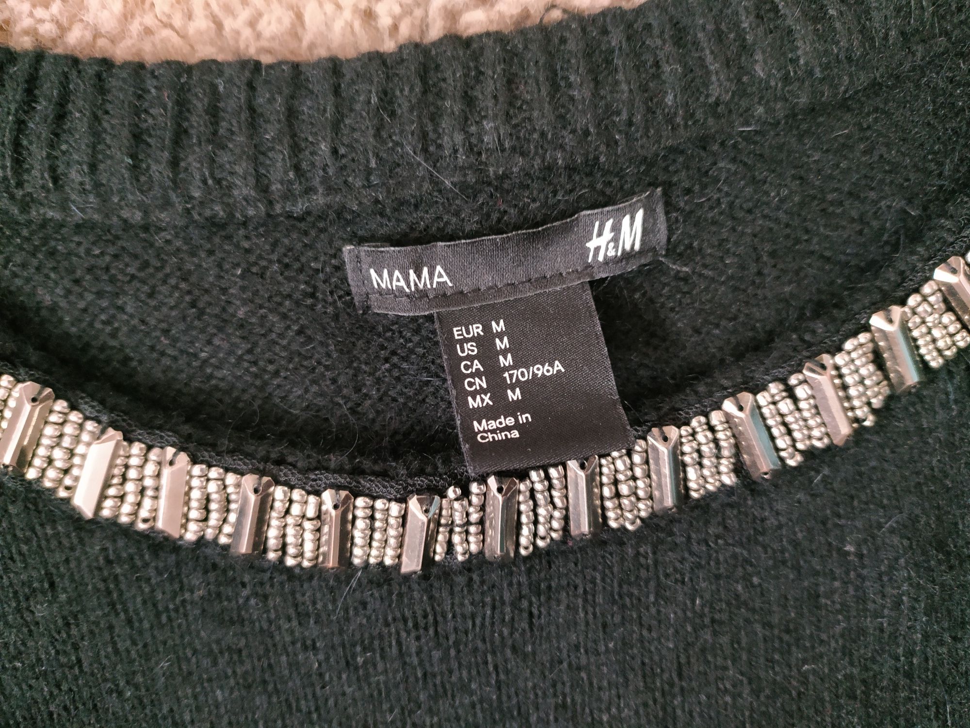 Sweterek ciążowy H&M Mama M