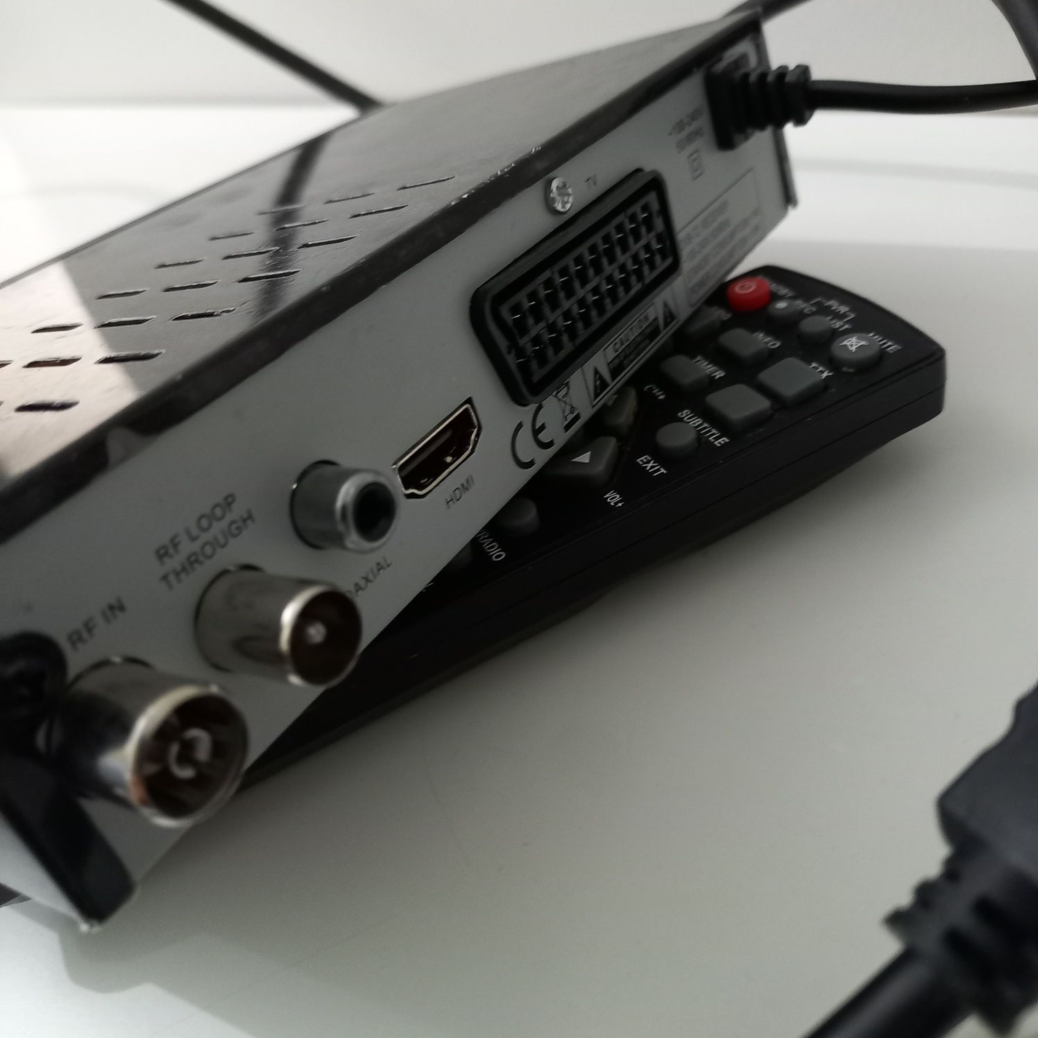 to dekoder DVB-T2, model Manta DVBT015.