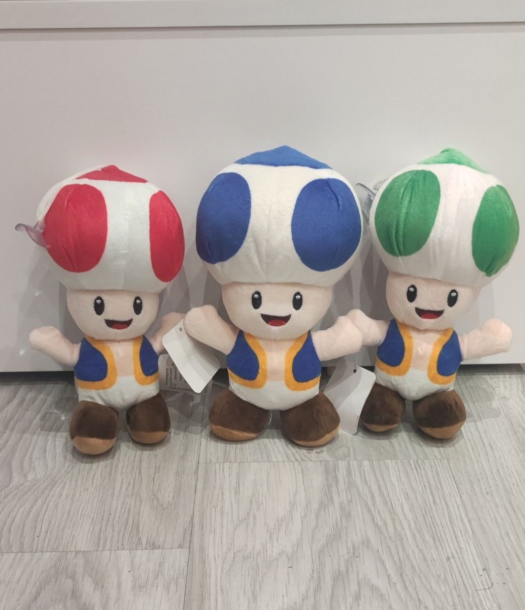 Maskotka Toad grzybek czerwony z Super Mario Bros