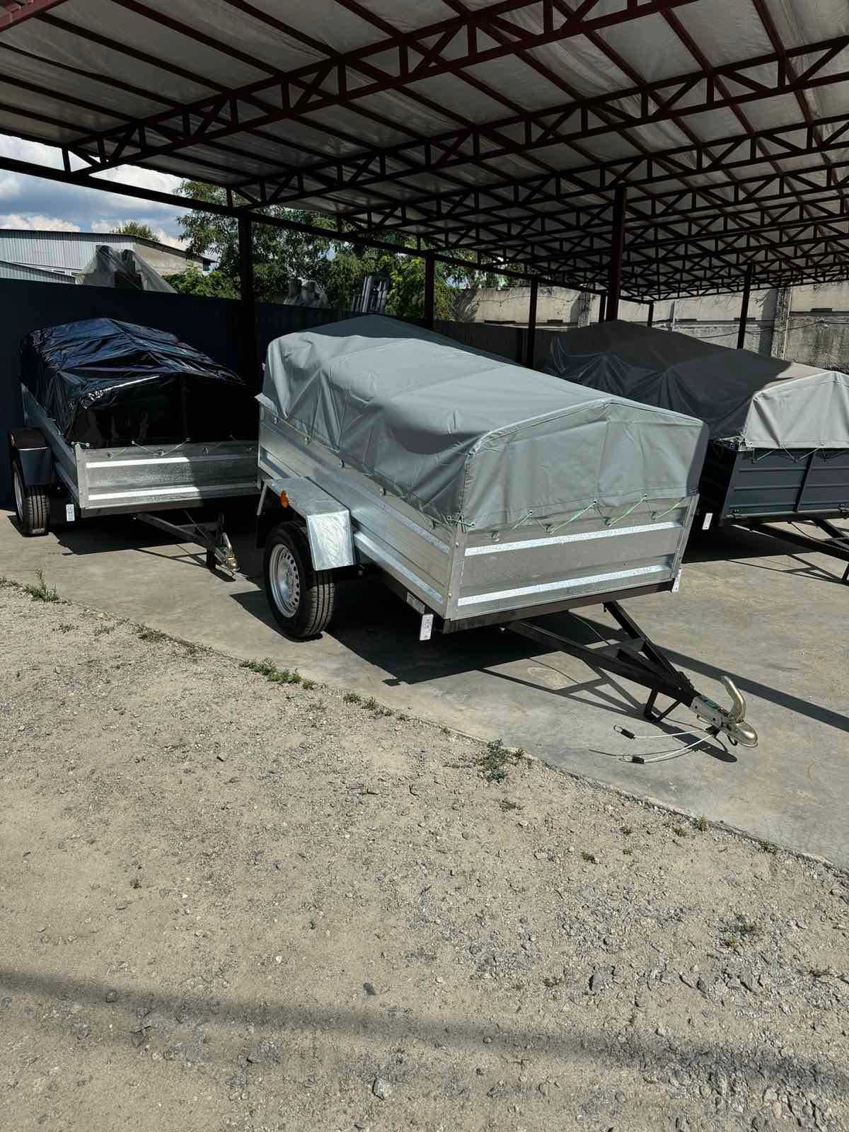 Новий причіп легковий 200х130х35 від заводу "Дніпро" (борти- цинк)