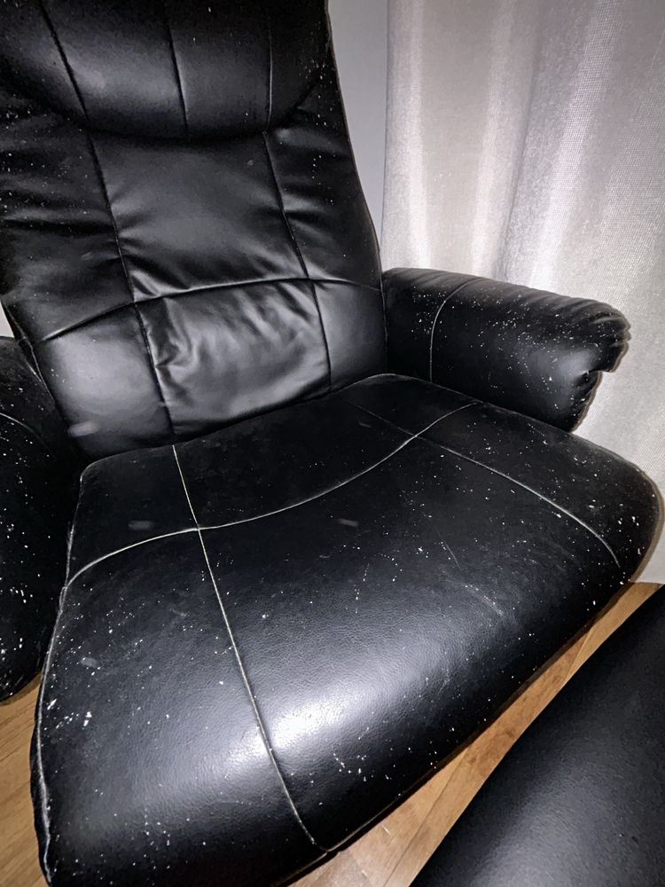 Cadeirao reclinavel preto