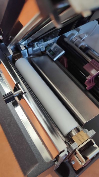 Drukarka Zebra ZM400 200dpi + GILOTYNA + LAN 100% OKEY