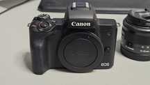 Canon EOS M50 + 15-45 mm + 22 mm + dodatkowa bateria - uszkodzony