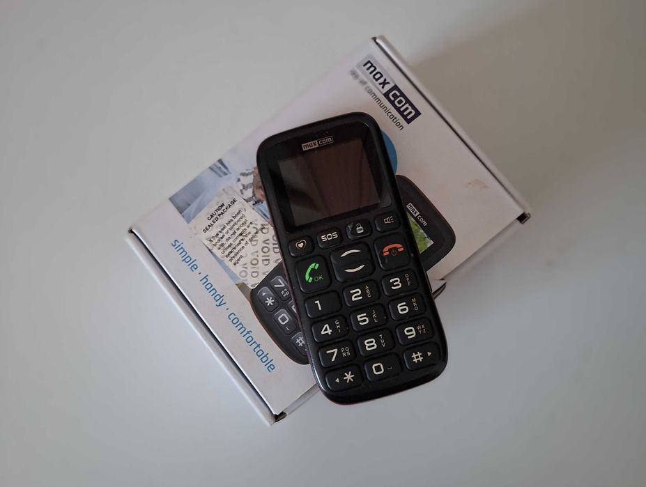 Telemovel para seniores - Maxcom MM428BB