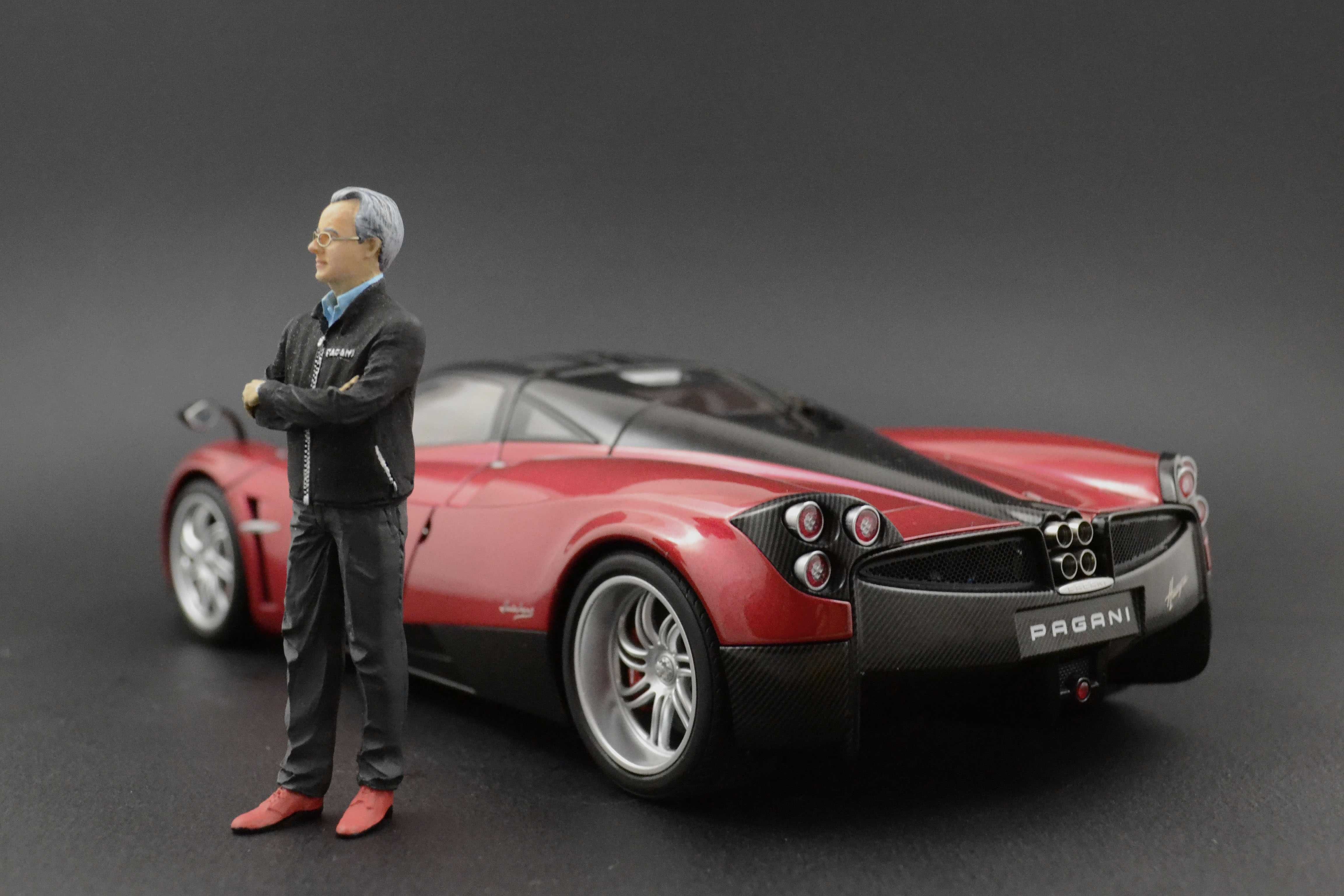 Horacio Pagani  Figurka 1:18 Zonda Utopia Almost Real LCD