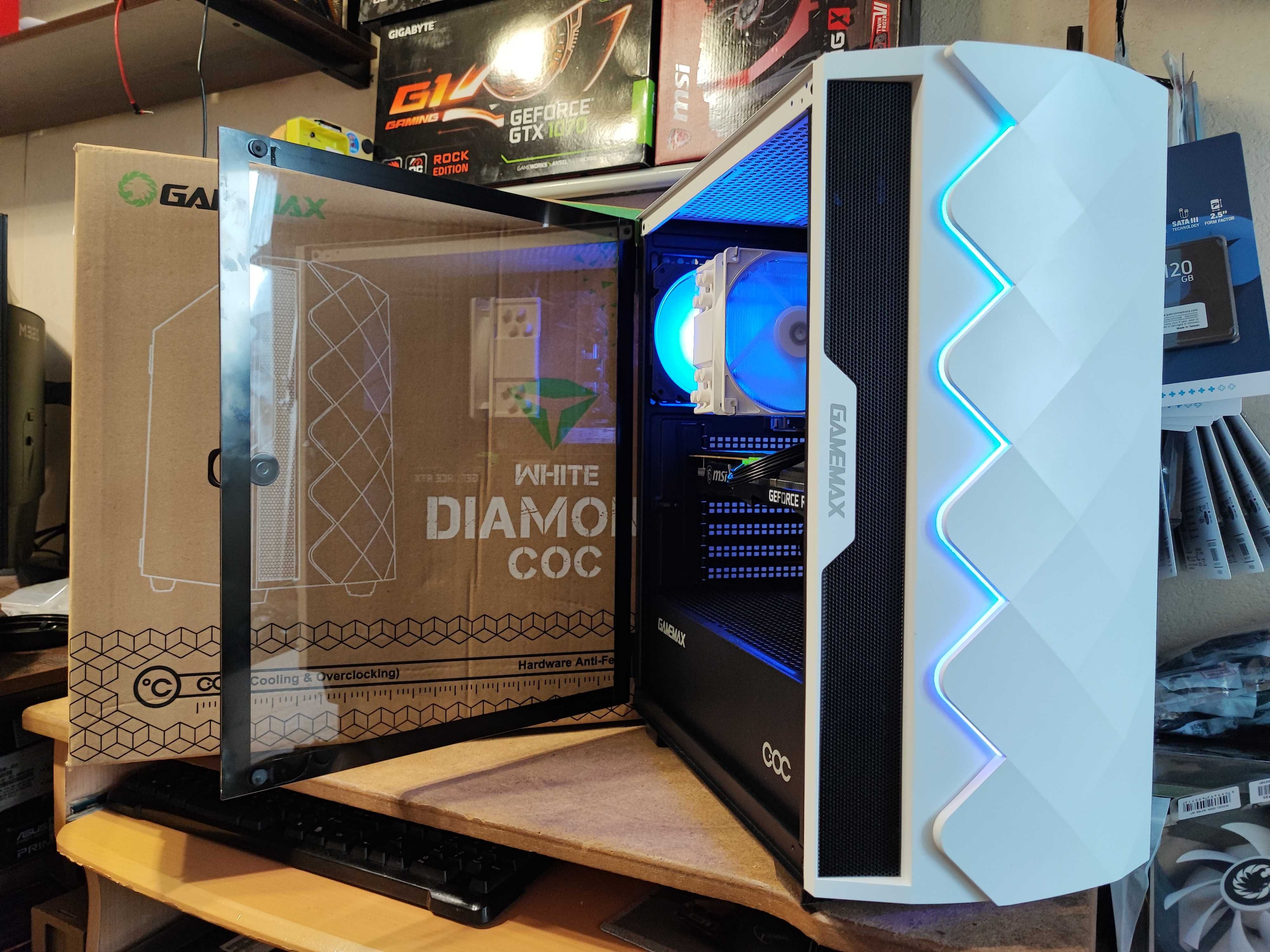 Потужний Ігровий ПК RYZEN 5 5500 4.2GHZ, RTX 3060 12GB, 16GB, SSD.