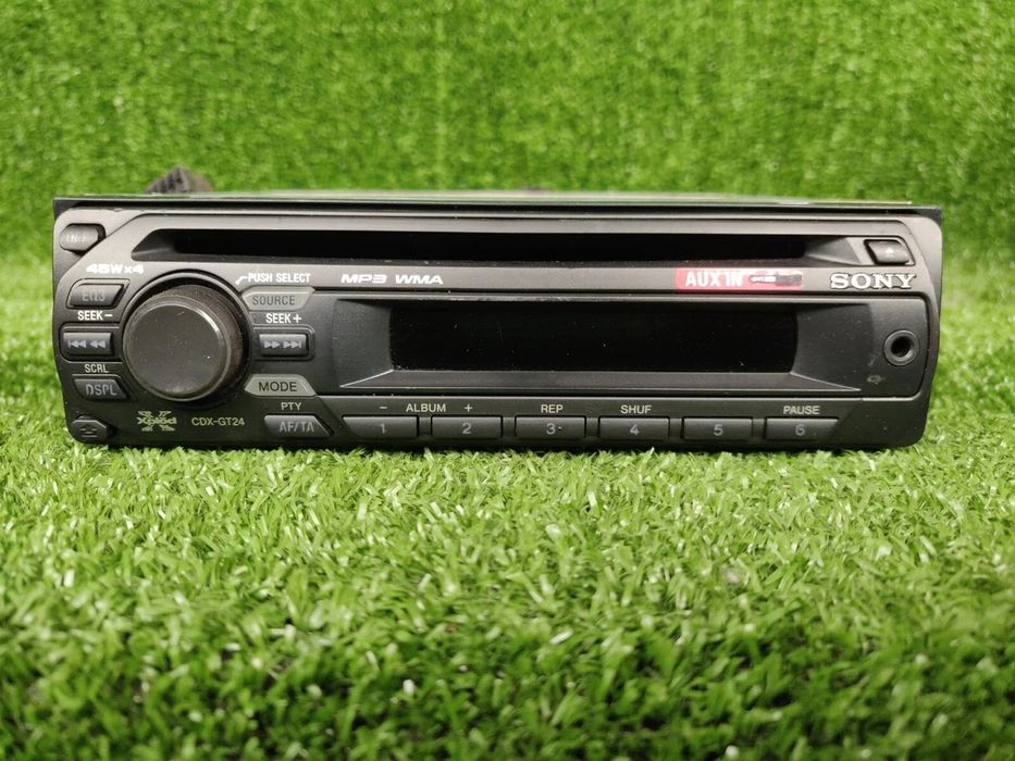 Магнитола Sony CDX GT24 AUX+ISO разъем