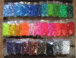 Кільця-маркери або кембрики для голубів та курей-перепелів