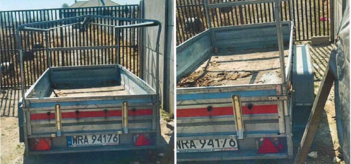 Syndyk sprzeda przyczepkę TEMA BOX