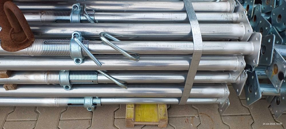 Podpora stropowa ocynk 2,8-5m z gwintem zewnętrznym podpory sztyce