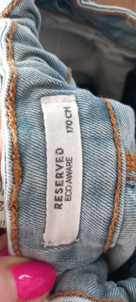 Spodnie, jeans Reserved, r. 170