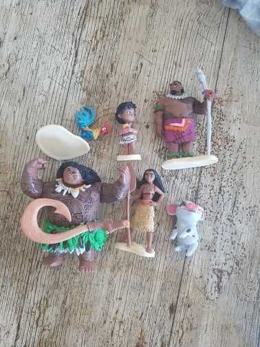 8 bonecos Disney Pixar Coco \ Moana (Vaiana)