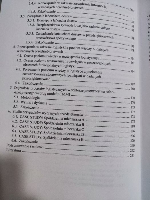Systemy logistyczne w funkcjonowaniu przedsiębiorstw przetwórstwa