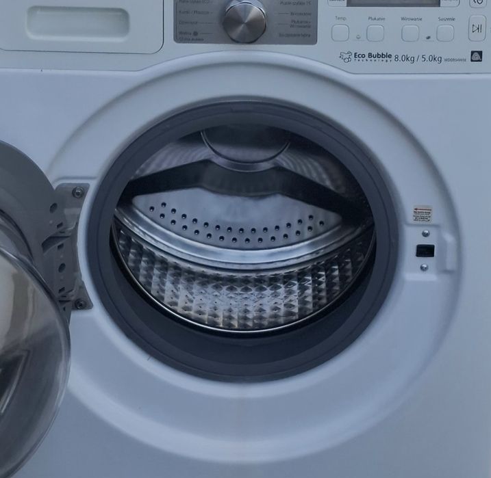 Pralko-suszarka Samsung 8kg z transportem,Gwarancja