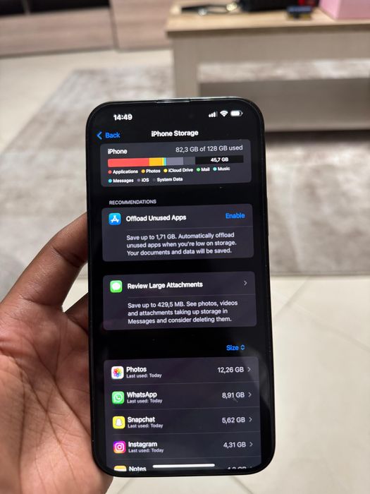 Iphone 15 plus 126 GB