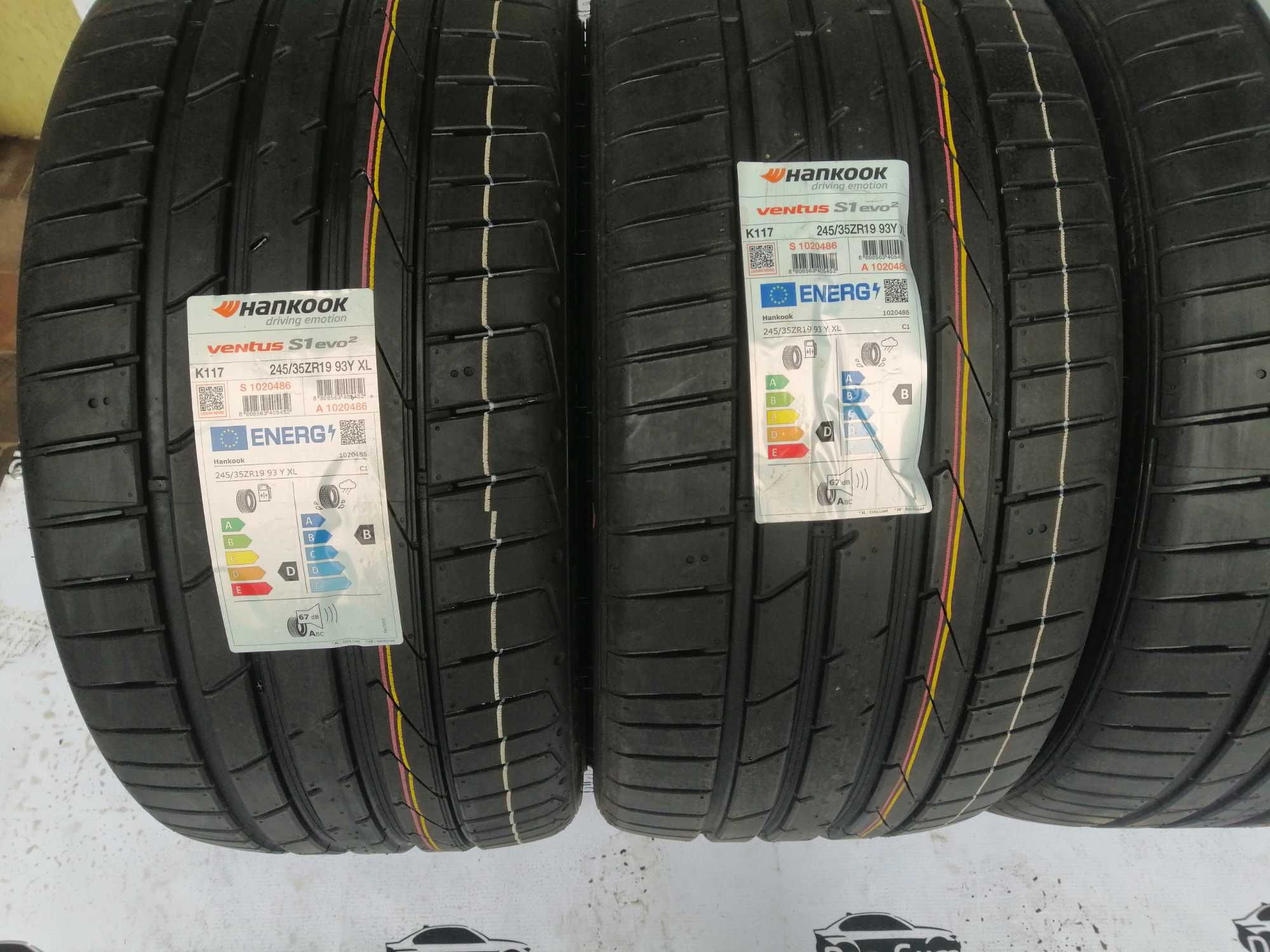 Opony 245/35 R 19 Hankook Ventus S1 Evo 2 K-117 Nowe