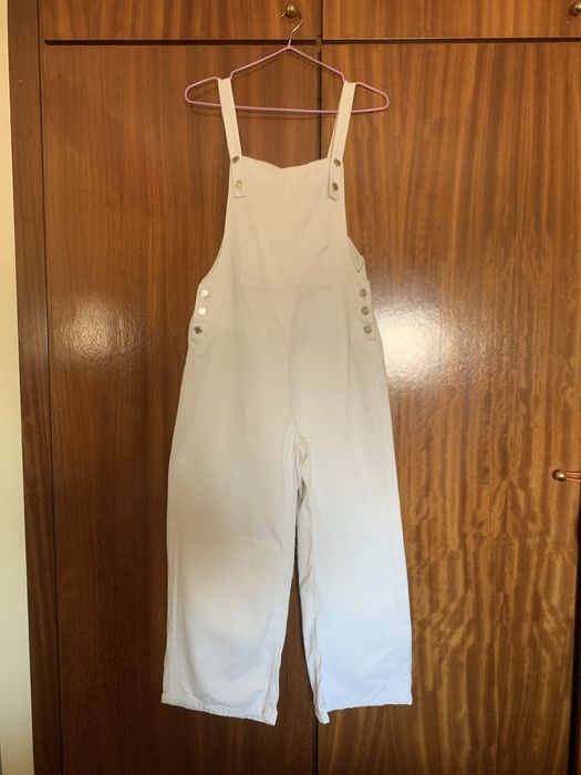 Jardineiras brancas stradivarius tamanho 36