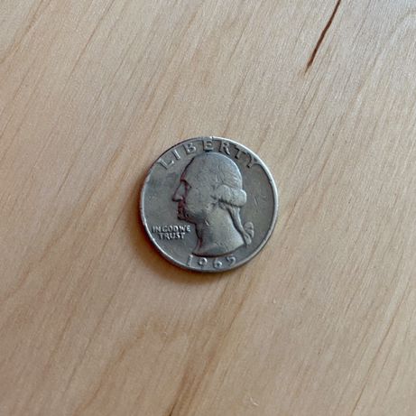 Quarter Dollar 1965 года (25 центов)
