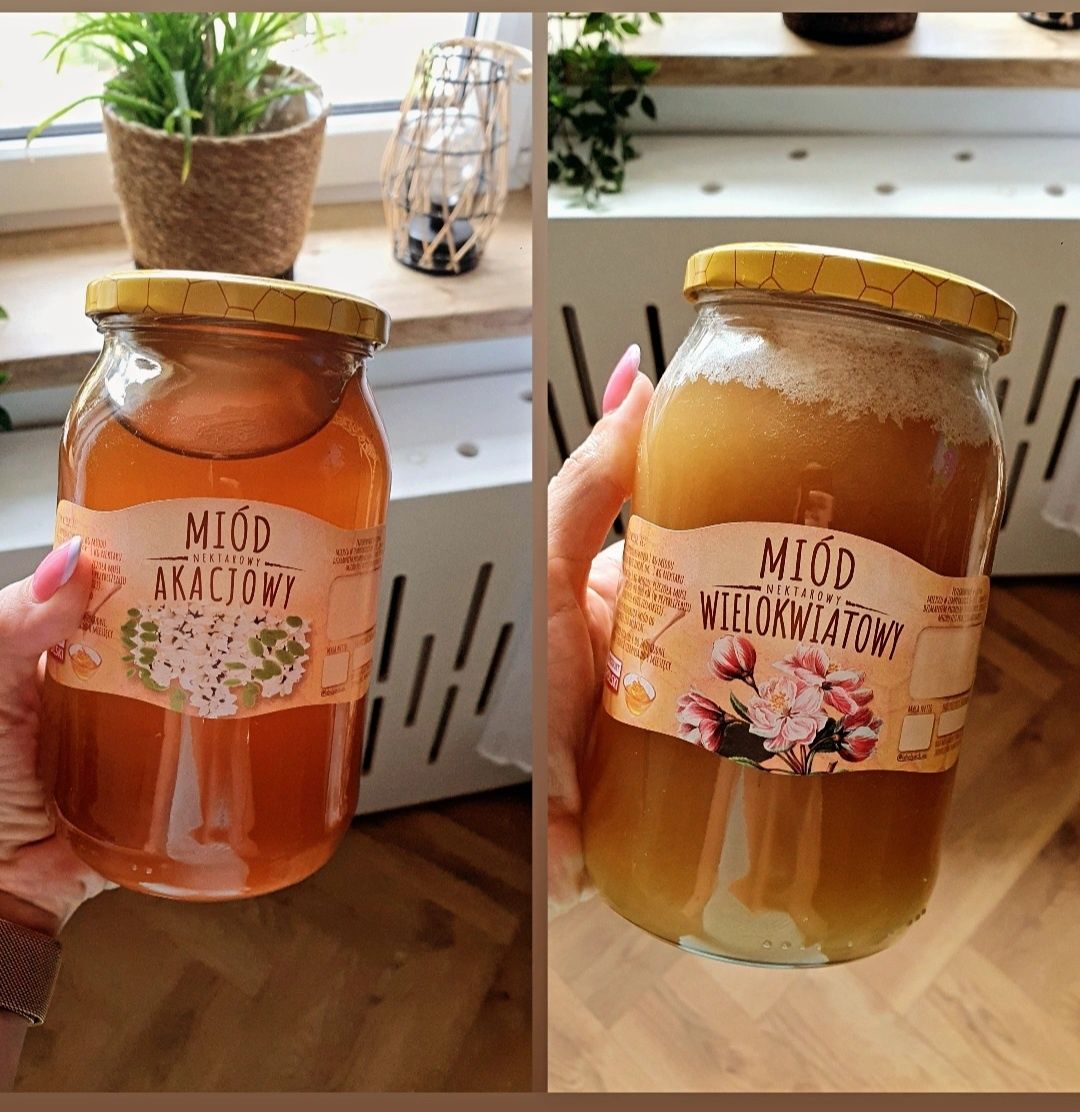 Miód lipowy oraz wielokwiat