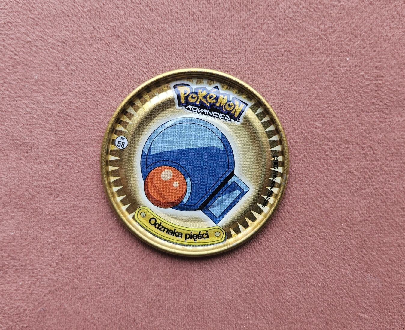 Pokemon big metal tazo