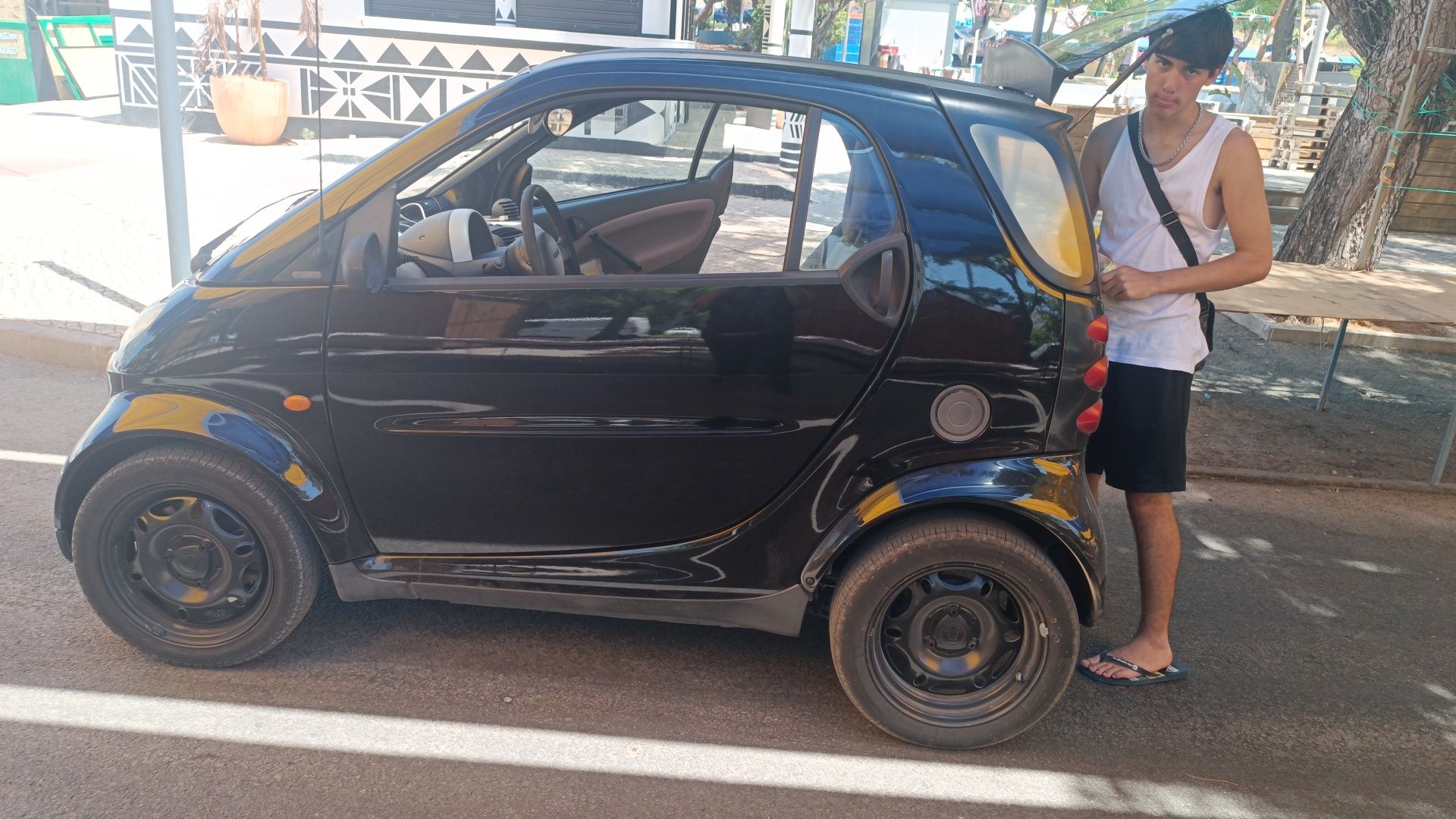 Smart fortwo preto