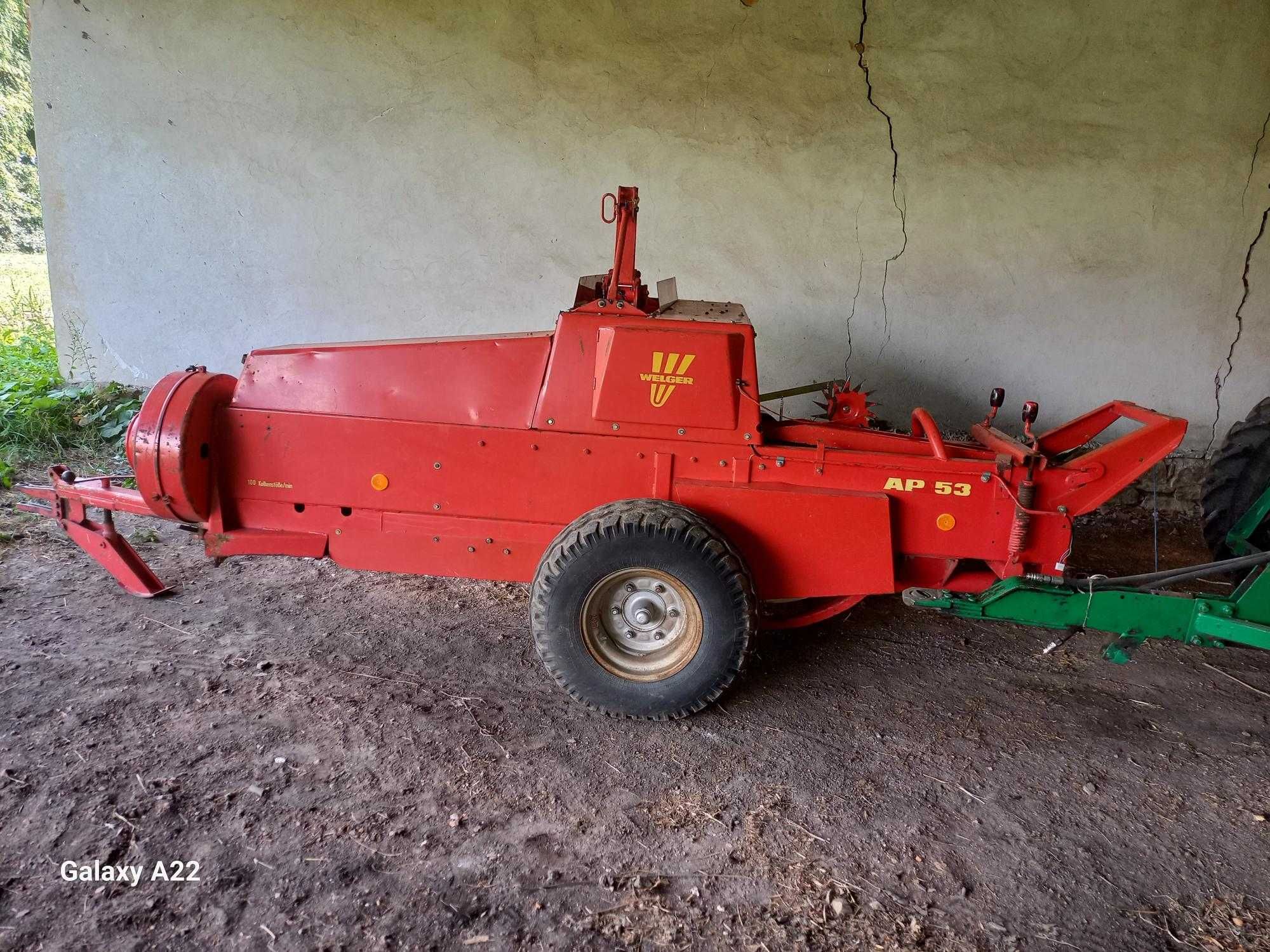 Прес Підбирач Welger AP 53