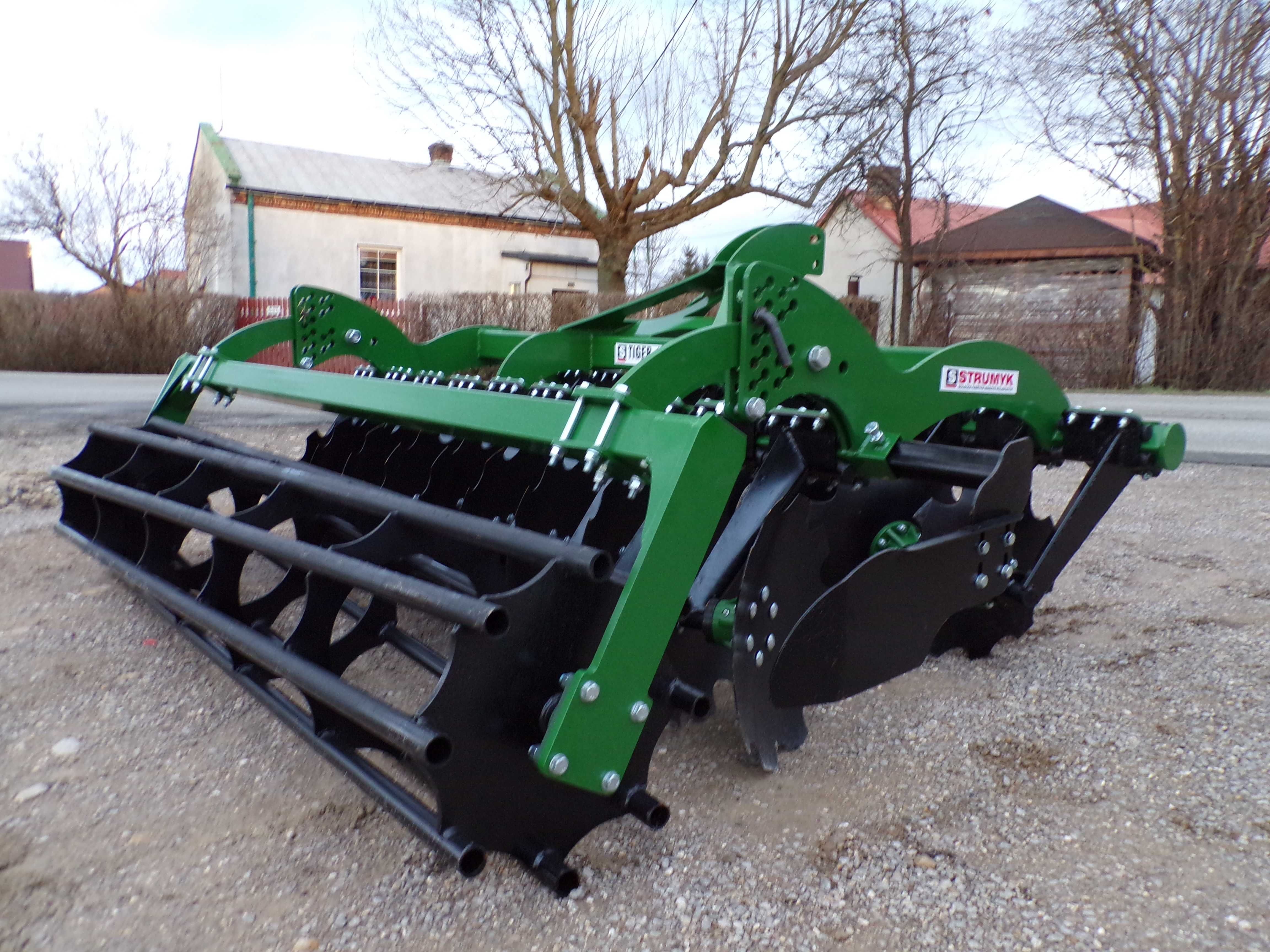 brona talerzowa 1,4-3m STRUMYK talerzówka bez hydropaku TRANSPORT