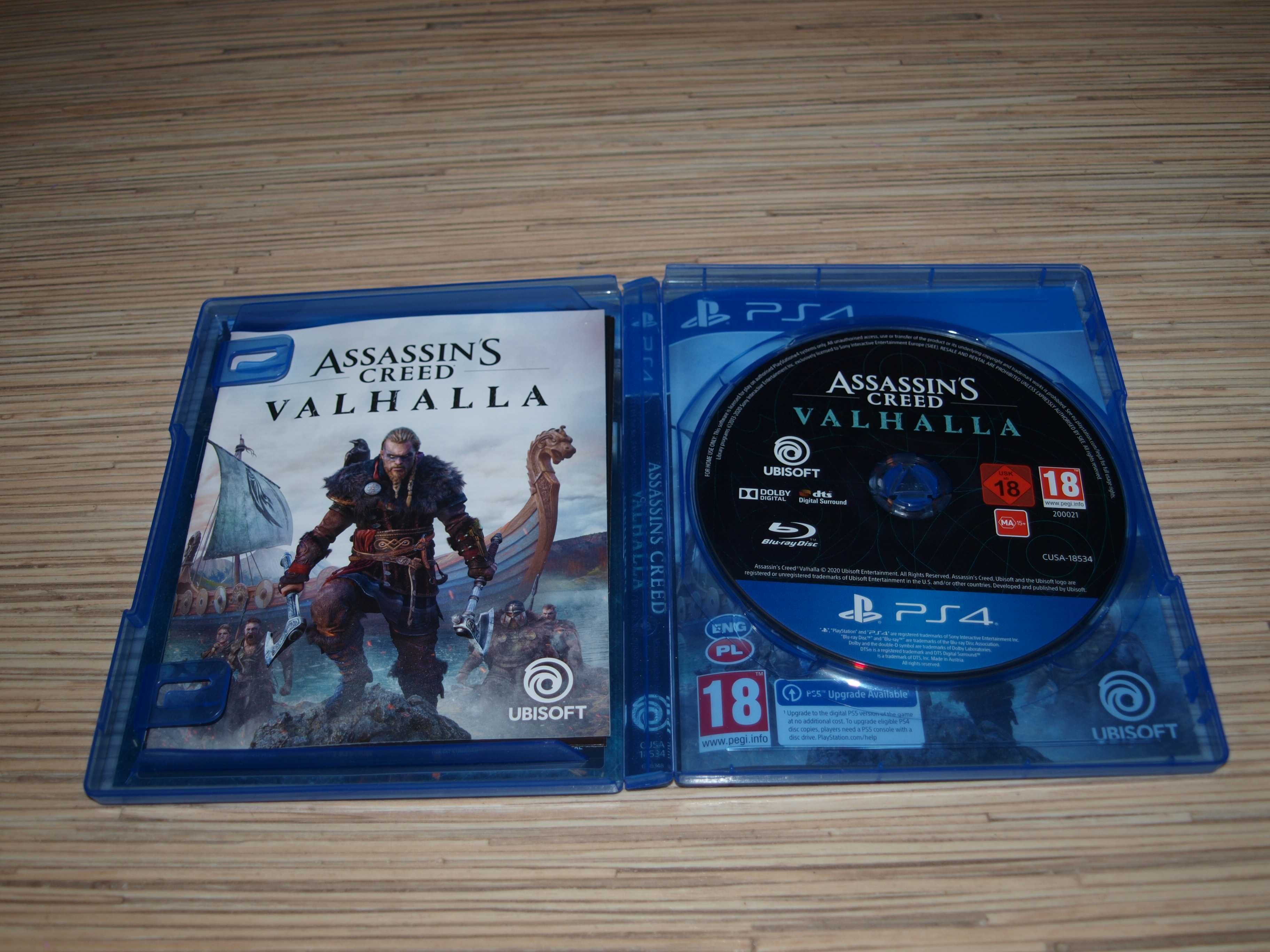 Gra Assassin's Creed Valhalla ps4 PL jak nowa igła!!