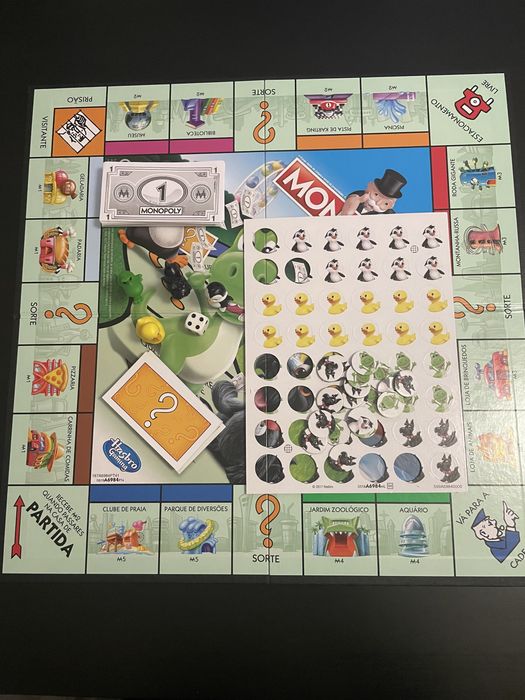 Jogo de tabuleiro Monopoly Junior