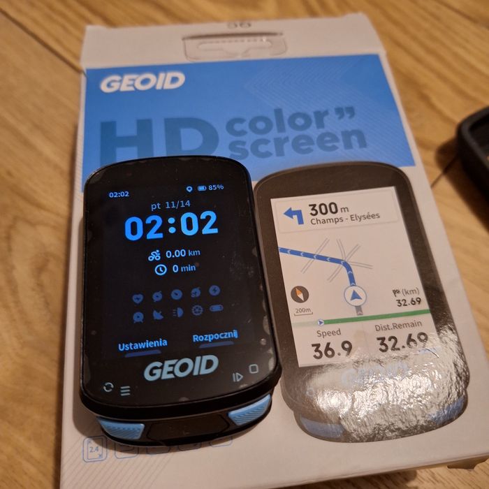 Nawigacja rowerowa Geoid CC600 + dodstki