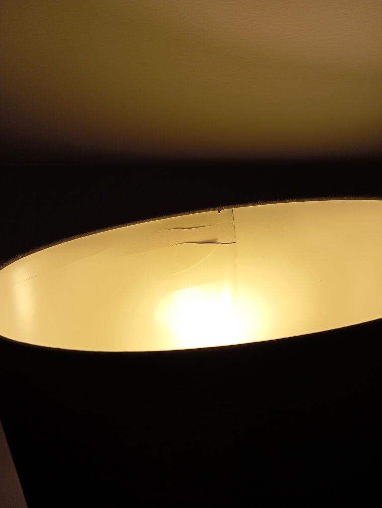 Lampa stołowa + patera