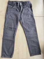 Spodnie jeansy szare H&M r.104 stan bdb