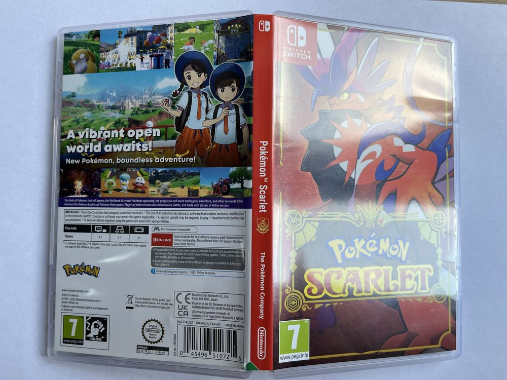 Pokémon Scarlet - Nintendo Switch