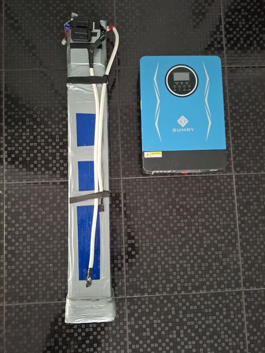 ДБЖ 3,8kW 4320 Вт •г LiFePo4 180Ah + Гібридний Інвертер SUMRY SP-420