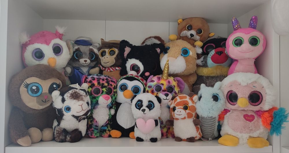 Maskotka pluszak seria brokatowe oczy TY Beanie Keep Toys