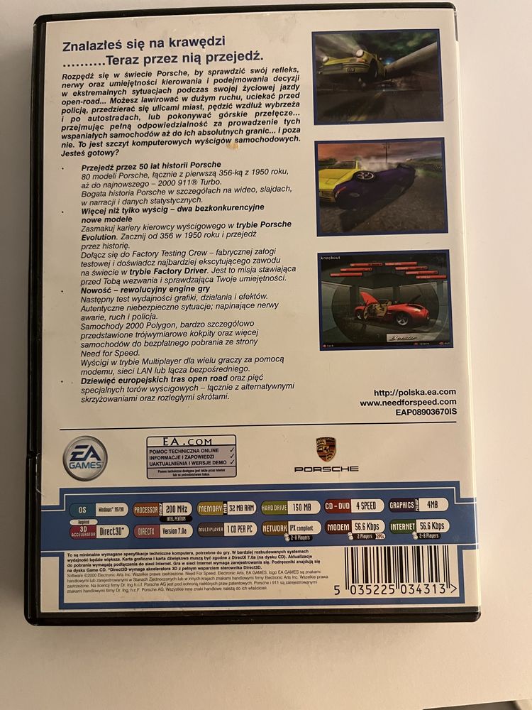 Need for speed porsche 2000 pc